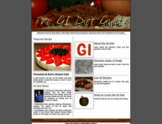 the-gi-diet.org screenshot