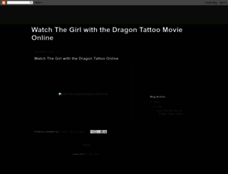 the-girl-with-the-dragon-tattoo-full.blogspot.tw screenshot