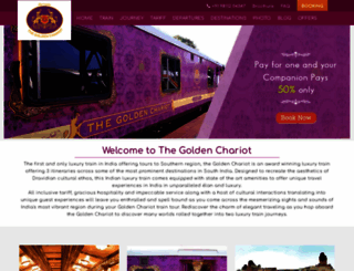 the-golden-chariot.com screenshot