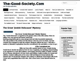 the-good-society.com screenshot