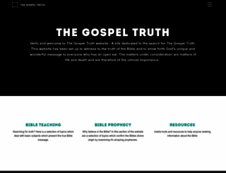 the-gospel-truth.info screenshot