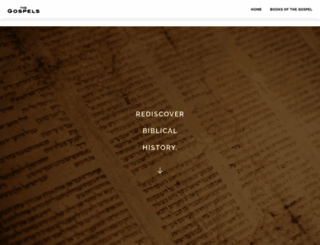 the-gospels.com screenshot
