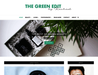 the-green-edit.com screenshot