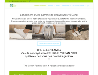 the-green-family.fr screenshot
