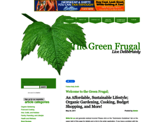the-green-frugal.com screenshot
