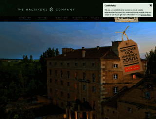 the-haciendas.com screenshot