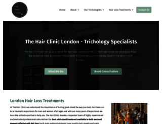 the-hair-clinic.co.uk screenshot