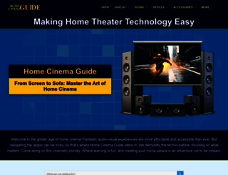 the-home-cinema-guide.com screenshot