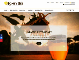 the-honey-bee-store.myshopify.com screenshot