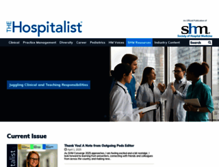 the-hospitalist.org screenshot