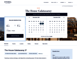 the-house-hotel-galatasaray.hotel-istanbul.net screenshot