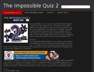 the-impossiblequiz2.com screenshot