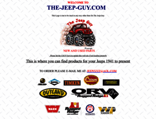 the-jeep-guy.com screenshot