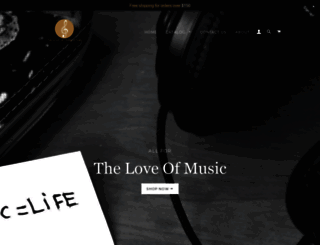 the-love-of-music.myshopify.com screenshot