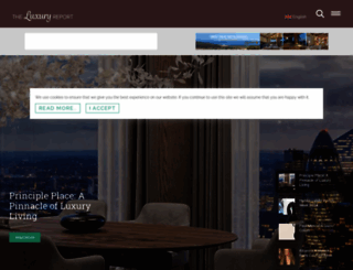 the-luxuryreport.com screenshot