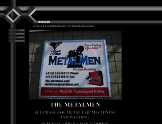 the-metalmen.com screenshot
