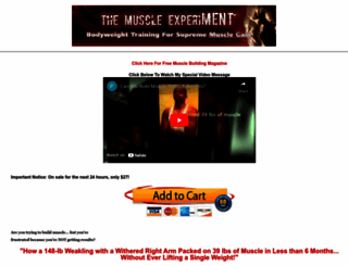 the-muscle-experiment.com screenshot