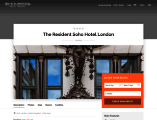 the-nadler-soho.hotelslondon24.com screenshot