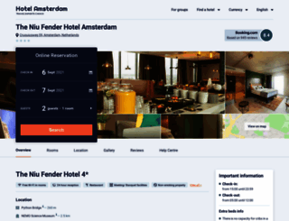 the-niu-fender.hoteleamsterdam.net screenshot