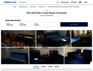 the-old-dairy-guest-house-liverpool.hotelmix.co.uk screenshot