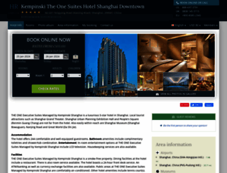 the-one-executive-suites-shanghai-hotel.h-rzn.com screenshot