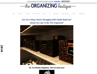 the-organizing-boutique.com screenshot