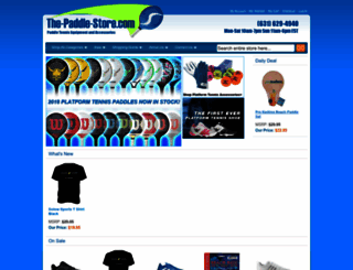 the-paddle-store.com screenshot