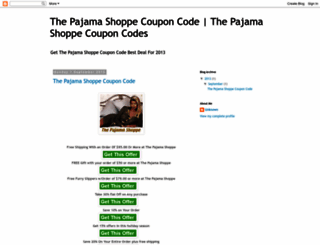 the-pajama-shoppe-coupon-code.blogspot.com screenshot