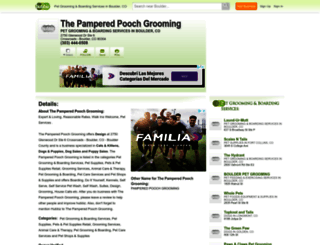 the-pampered-pooch-grooming.hub.biz screenshot