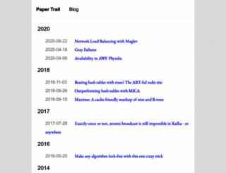 the-paper-trail.org screenshot