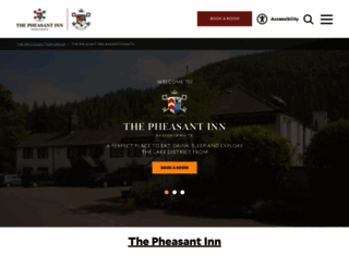 the-pheasant.co.uk screenshot