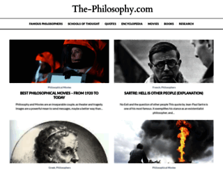 the-philosophy.com screenshot