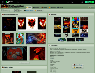 the-phoenix-club.deviantart.com screenshot