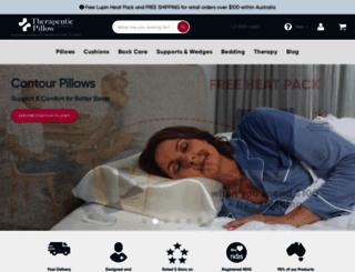 the-pillow.com.au screenshot