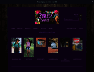 the-purple-paisley.myshopify.com screenshot