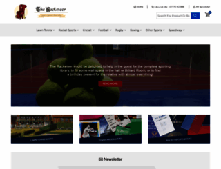 the-racketeer.co.uk screenshot