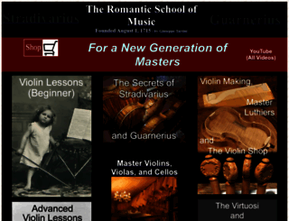 the-romantic-school-of-music.com screenshot