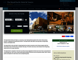 the-royal-pacific.hotel-rez.com screenshot