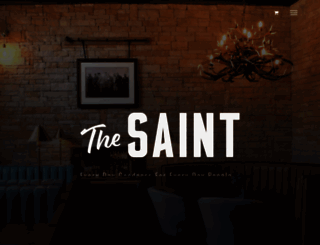 the-saint-bar.co.uk screenshot