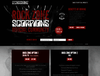 the-scorpionscommunity.com screenshot