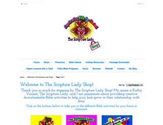 the-scripture-lady-shop.myshopify.com screenshot