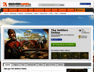 the-settlers-online.browsergames.pl screenshot