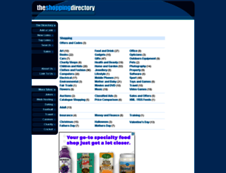 the-shopping-directory.net screenshot