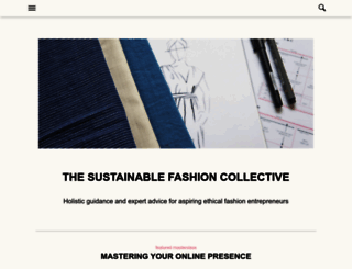 the-sustainable-fashion-collective.com screenshot