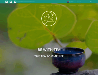 the-tea-sommelier.com screenshot