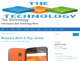 the-technology.info screenshot