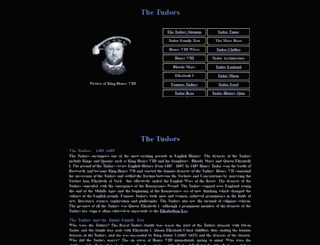 the-tudors.org.uk screenshot