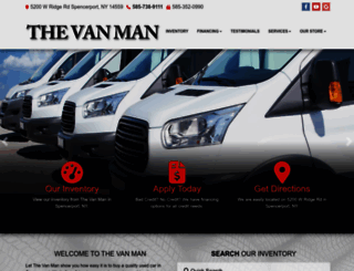 the-van-man.com screenshot
