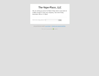 the-vape-place.myshopify.com screenshot