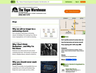 the-vape-warehouse.hub.biz screenshot